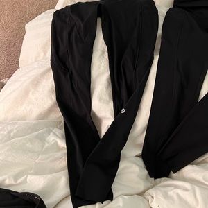 Lululemon Fast and Free High Rise Tight leggings 25’’ size 6 with pockets